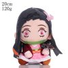 18 20cm Demon Slayer Plush Toys Anime Figure Kamado Tanjirou Zenitsu Inosuke Kamado Nezuko Cute Cartoon 1 - Demon Slayer Store