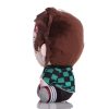 18 20cm Demon Slayer Plush Toys Anime Figure Kamado Tanjirou Zenitsu Inosuke Kamado Nezuko Cute Cartoon 5 - Demon Slayer Store