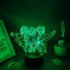 3D Lamp Manga Demon Slayer Anime Figures Kamado Tanjiro Nezuko RGB Neon Battery Night Lights Kimetsu 2 - Demon Slayer Store