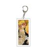 Anime Demon Slayer CardKeychain Acrylic Kimetsu No Yaiba Blade of Ghost Keychains Key Cover Chain Keyring 4 - Demon Slayer Store