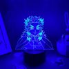 Anime Demon Slayer Figure Kyojuro Rengoku 3D LED Lava Lamp Night Light Gift for Friends Bedroom 2 - Demon Slayer Store