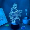 Anime Demon Slayer Figure Shinobu Kocho 3D LED Night Light Gift for Friends Bedroom Table Decor 2 - Demon Slayer Store