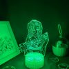 Anime Demon Slayer Figure Spider Demon Rui 3D LED Lava Lamp Night Light Gift for Friend 5 - Demon Slayer Store