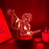 Anime Demon Slayer Figure Tanjiro Kamado 3D LED Neon Night Lights Gift for Friend Bedroom Manga 2 - Demon Slayer Store