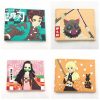 Anime Demon Slayer Kimetsu No Yaiba Wallet Fashion Student Silica gel Purse Cosplay Short Wallets Gift 4 - Demon Slayer Store