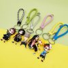 Anime Demon Slayer Kimetsu no Yaiba Kamado Tanjirou Nezuko Keychain Cosplay Props Cartoon Bell Bag Accessories 1 - Demon Slayer Store