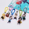 Anime Demon Slayer Kimetsu no Yaiba Kamado Tanjirou Nezuko Keychain Cosplay Props Cartoon Bell Bag Accessories - Demon Slayer Store