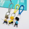 Anime Demon Slayer Kimetsu no Yaiba Kamado Tanjirou Nezuko Keychain Cosplay Props Cartoon Bell Bag Accessories 5 - Demon Slayer Store