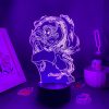 Anime Demon Slayer Kyojuro Rengoku 3D LED Night Light Cool Gifts for Friends Kid Bedroom Decor - Demon Slayer Store