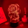 Anime Demon Slayer Kyojuro Rengoku 3D LED Night Light Cool Gifts for Friends Kid Bedroom Decor 2 - Demon Slayer Store