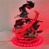 Anime Figure Demon Slayer Kokushibou Tsugikuni Michikatsu LED GK Statue Collectible Action Figma DIY Model Kimetsu 3 - Demon Slayer Store