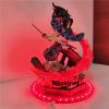 Anime Figure Demon Slayer Kokushibou Tsugikuni Michikatsu LED GK Statue Collectible Action Figma DIY Model Kimetsu 4 - Demon Slayer Store