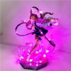 Anime Figures Demon Slayer Kanroji Mitsuri PVC Led DIY Toys Kimetsu no Yaiba 21cm Decor Bedroom 1 - Demon Slayer Store