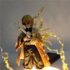 Demon Slayer Action Anime Figures Kimetsu no Yaiba Agatsuma Zenitsu Night Lights Led Set Figurine Model 2 - Demon Slayer Store