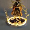 Demon Slayer Action Anime Figures Kimetsu no Yaiba Agatsuma Zenitsu Night Lights Led Set Figurine Model 3 - Demon Slayer Store