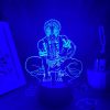 Demon Slayer Anime Figure Akaza 3D LED Neon Night Light Bedroom Decoration Manga Kimetsu No Yaiba 2 - Demon Slayer Store