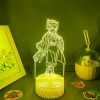 Demon Slayer Anime Figure Kochou Shinobu 3D LED Lava Lamp Night Light Xmas Gift for Friends 4 - Demon Slayer Store