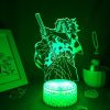 Demon Slayer Anime Figure Kokushibou 3D LED Neon Night Lights Bedroom Decoration Manga Kimetsu No Yaiba 3 - Demon Slayer Store