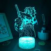 Demon Slayer Anime Figure Kokushibou 3D LED Neon Night Lights Bedroom Decoration Manga Kimetsu No Yaiba 5 - Demon Slayer Store