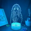 Demon Slayer Anime Figure Mitsuri Kanroji 3D LED Neon Night Light Bedroom Decor Manga Kimetsu No 4 - Demon Slayer Store