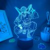 Demon Slayer Anime Figure Uzui Tengen 3D LED Lava Lamps Gifts for Friend Bedroom Decor Kimetsu - Demon Slayer Store