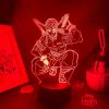 Demon Slayer Anime Figure Uzui Tengen 3D LED Lava Lamps Gifts for Friend Bedroom Decor Kimetsu 2 - Demon Slayer Store