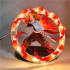 Demon Slayer Anime Figures Rengoku Kyoujurou Fire Circle Effect 20cm Model PVC Kimetsu no Yaiba Action - Demon Slayer Store