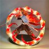 Demon Slayer Anime Figures Rengoku Kyoujurou Fire Circle Effect 20cm Model PVC Kimetsu no Yaiba Action 3 - Demon Slayer Store