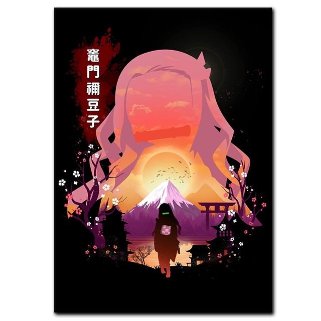 Demon Slayer Poster Prints Classic Japanese Anime Wall Art Canvas Painting Home Decoration Hanging Pictures for.jpg 640x640 2 - Demon Slayer Store