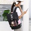 Demon Slayer Schoolbag Anime Backpack Kimetsu No Yaiba Cosplay Schoolgirl Nezuko Tanjirou Oxford Waterproof Laptop Backpack 1 - Demon Slayer Store