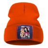 Demon Slayers Cartoon Printing Male Knitted Cap Hair Care Vintage Bonnets Anime Casual Cute Hats Windproof 1 - Demon Slayer Store