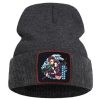Hats Demon Slayer Printing Autumn Kinnted Hat Warm Casual Women Winter Hats Soft Fashion Beanie For 2 - Demon Slayer Store