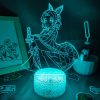 Lava Lamp Anime Demon Slayer Figure Kocho Kanae 3D LED RGB NightLight Gift for Friend Bedroom 2 - Demon Slayer Store