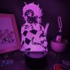 Lava Lamp Anime Demon Slayer Figure Tanjiro Kamado 3D LED RGB Night Lights Gift for Friend 1 - Demon Slayer Store