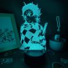 Lava Lamp Anime Demon Slayer Figure Tanjiro Kamado 3D LED RGB Night Lights Gift for Friend - Demon Slayer Store