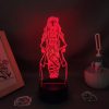 Manga Demon Slayer Anime Figure Kamado Nezuko 3D Led RGB Neon Night Lights Birthday Gift Lava 1 - Demon Slayer Store