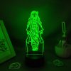 Manga Demon Slayer Anime Figure Kamado Nezuko 3D Led RGB Neon Night Lights Birthday Gift Lava 2 - Demon Slayer Store