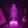 Manga Demon Slayer Anime Figure Kamado Nezuko 3D Led RGB Neon Night Lights Birthday Gift Lava 5 - Demon Slayer Store