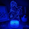 Manga Kimetsu No Yaiba Demon Slayer Anime Figures Tomioka Giyuu 3D LED RGB Night Lights Lava 4 - Demon Slayer Store