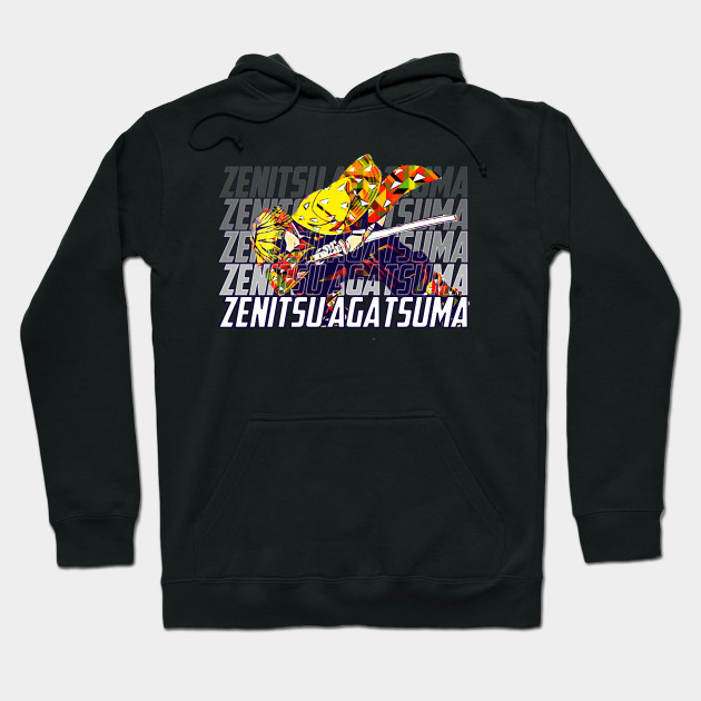 Zenitsu First Form Hoodie - Demon Slayer Store