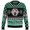 Chibi Christmas Tanjiro DS PC Ugly Christmas Sweater front mockup 1 - Demon Slayer Store