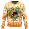 Christmas Agatsuma Demon Slayer men sweatshirt FRONT mockup - Demon Slayer Store