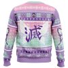 Christmas Shinobu Demon Slayer men sweatshirt BACK mockup - Demon Slayer Store