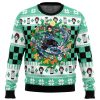 Christmas Tanjiro Demon Slayer men sweatshirt FRONT mockup 1 - Demon Slayer Store