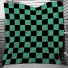 Tanjiro Kamado Demon Slayer Quilt Mockup - Demon Slayer Store