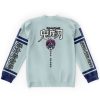 akaza Flat Sweatshirt back - Demon Slayer Store