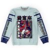 akaza Flat Sweatshirt front - Demon Slayer Store