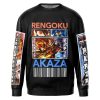 rengokuvsakaza Sweatshirt Front - Demon Slayer Store