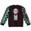 tanjiro Flat Sweatshirt back - Demon Slayer Store