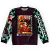 tanjiro Flat Sweatshirt front - Demon Slayer Store